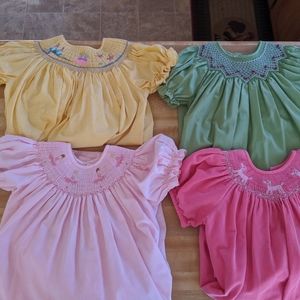 Smocked Bishop Dresses Size 4